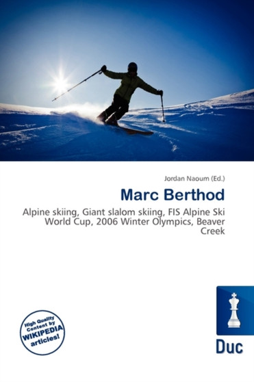 Marc Berthod by Jordan Naoum - Paperback