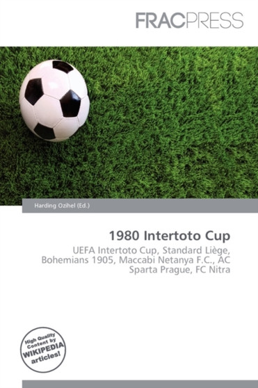 1980 Intertoto Cup by Harding Ozihel - Paperback