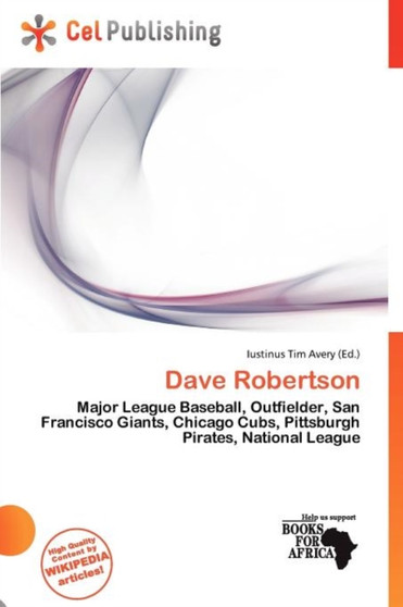 Dave Robertson by Iustinus Tim Avery - Paperback