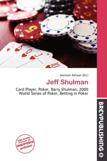 Jeff Shulman by Germain Adriaan - Paperback