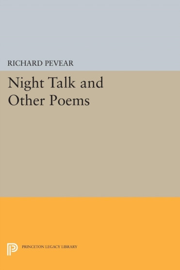 Night Talk and Other Poems by Richard Pevear - Paperback