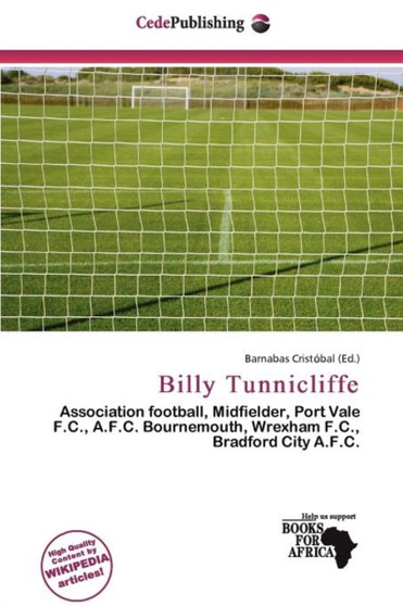 Billy Tunnicliffe by Barnabas Cristobal - Paperback