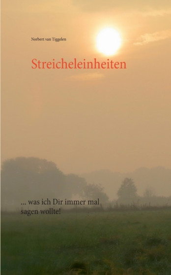 Streicheleinheiten : ... was ich Dir immer mal sagen wollte! by Norbert Van Tiggelen - Paperback