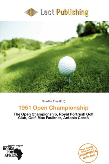 1951 Open Championship by Nuadha Trev - Paperback