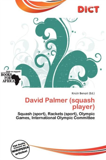 David Palmer (Squash Player) by Knutr Benoit - Paperback