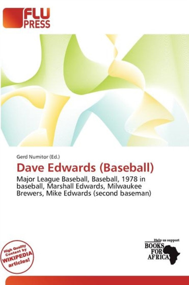 Dave Edwards (Baseball) by Gerd Numitor - Paperback