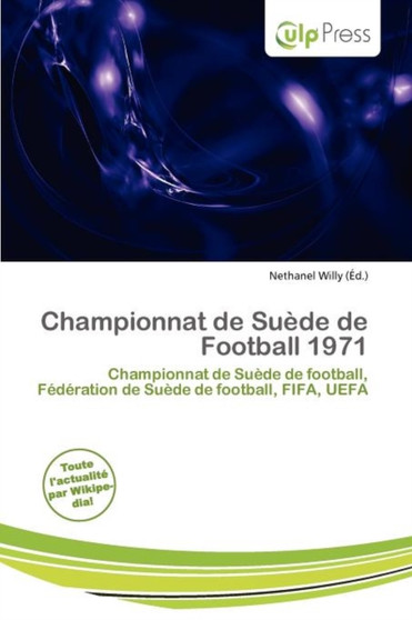 Championnat de Su de de Football 1971 by Nethanel Willy - Paperback