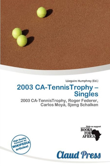 2003 CA-Tennistrophy - Singles by L Egaire Humphrey - Paperback