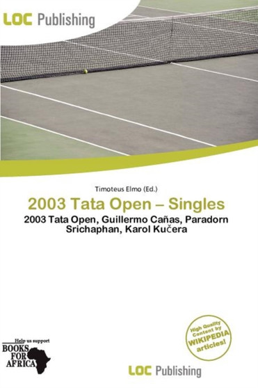 2003 Tata Open - Singles by Timoteus Elmo - Paperback