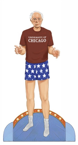 Bernie Sanders Paper Doll Collectible Campaign Edition by Tim Foley - Paperback
