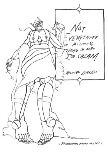 Not Everything is Politics, There Is Also Ice Cream by Ricardo Limassol - Paperback