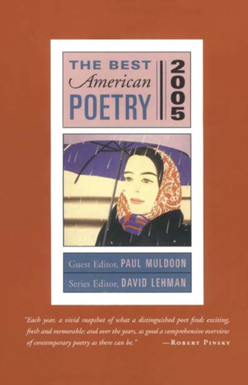 The Best American Poetry 2005 by David Lehman - Paperback
