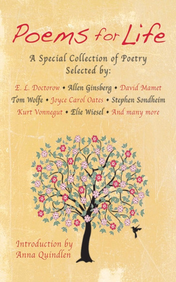 Poems for Life : A Special Collection of Poetry by Anna Quindlen - Hardback