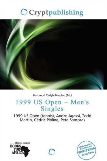 1999 Us Open - Men's Singles by Hardmod Carlyle Nicolao - Paperback