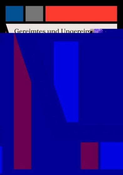 Gereimtes und Ungereimtheiten by Adolf Cramer - Paperback