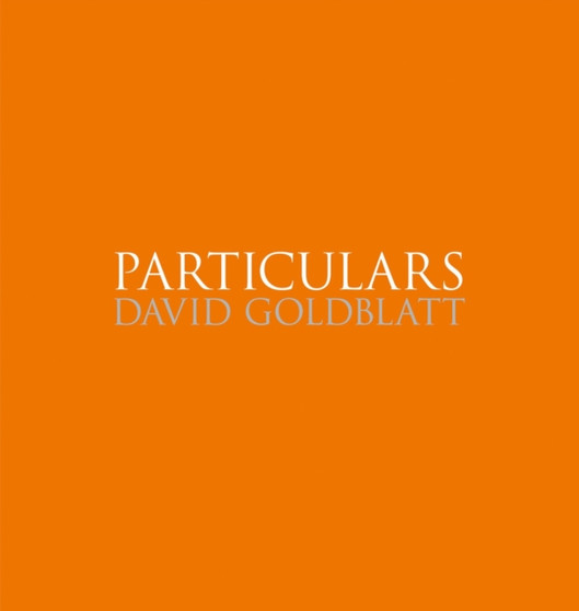 David Goldblatt : Particulars by David Goldblatt - Hardback