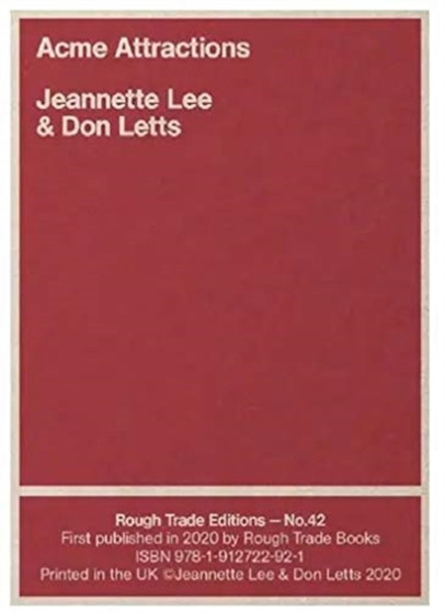 Jeannette Lee & Don Letts - Acme Attractions (RT#42) by Jeannette Lee Don Letts - Paperback