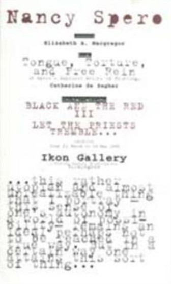 Nancy Spero by E.A. McGregor - Hardback