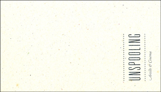 UnSpooling : Artists & Cinema by Andrew Bracey - Hardback