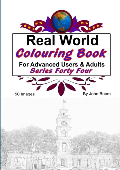 Real World Colouring Books Series 44 by John Boom - Paperback