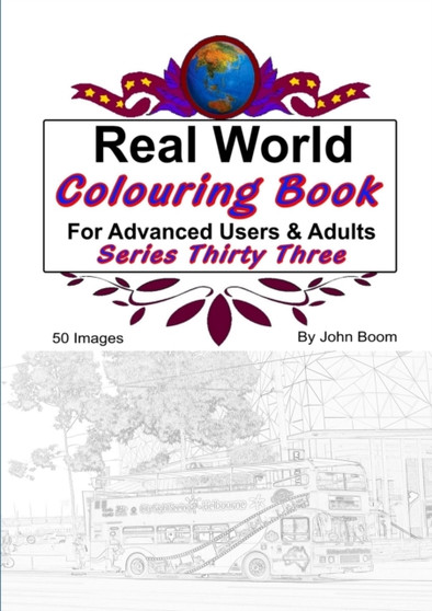 Real World Colouring Books Series 33 by John Boom - Paperback