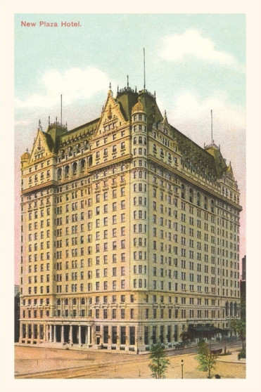 Vintage Journal New Plaza Hotel, New York City by Found Image Press - Paperback