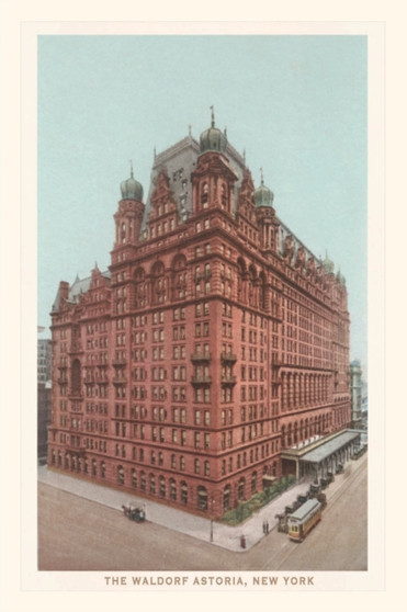 Vintage Journal The Waldorf Astoria, New York by Found Image Press - Paperback