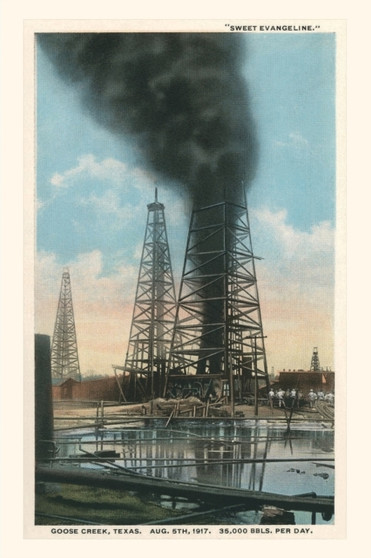 Vintage Journal Gusher at Goose Creek by Found Image Press - Paperback