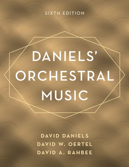 Daniels' Orchestral Music by David Daniels - Hardback