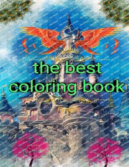 The best coloring book by Abdelghani Hamri - Paperback