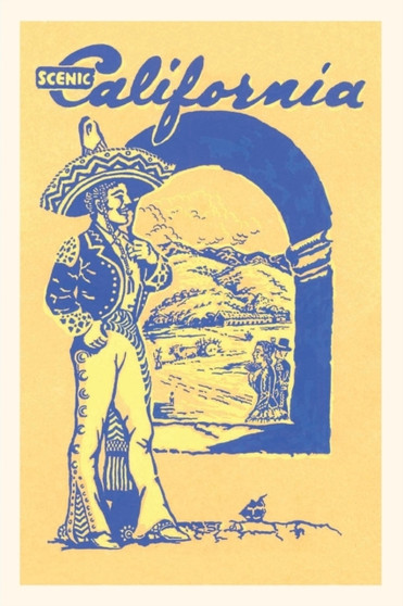 Vintage Journal Scenic California Travel Poster by Found Image Press - Paperback