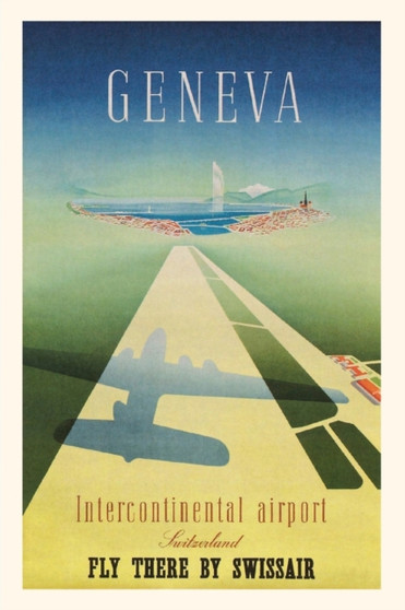 Vintage Journal Geneva Travel Poster by Found Image Press - Paperback