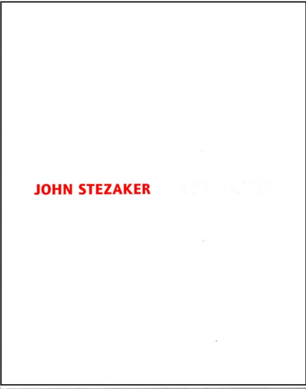 John Stezaker : Silkscreens by Caoimhin Mac Giolla Leith - Hardback