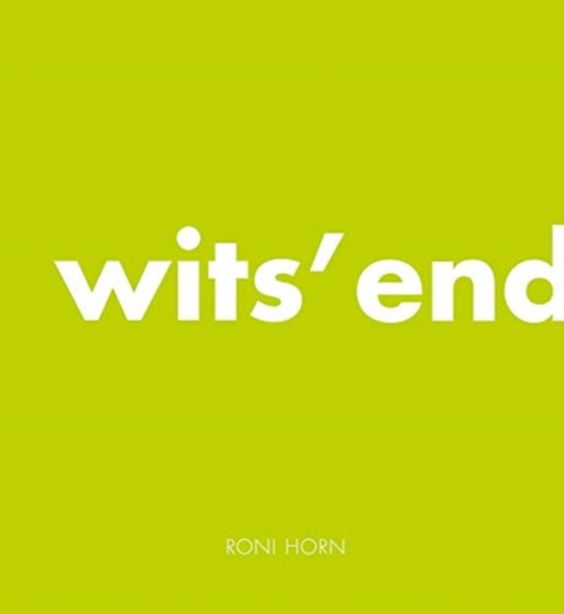 Roni Horn: Wit's End by Roni Horn - Hardback