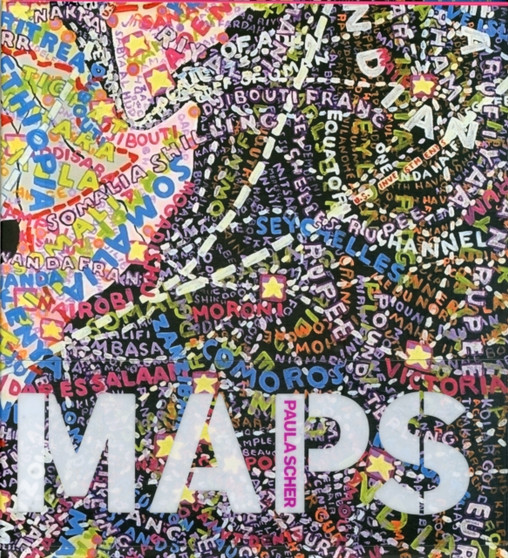 Paula Scher Maps by Paula Scher - Hardback