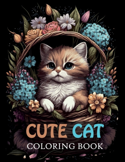 Cute Cat Coloring Book : Cats & Colors: A Cute Cat Coloring Book with Charming Illustrations. by Jocelyn Reed - Paperback