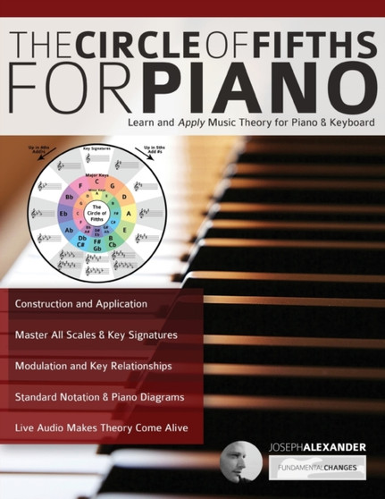 The Circle of Fifths for Piano : Learn and Apply Music Theory for Piano & Keyboard by Joseph Alexander - Paperback
