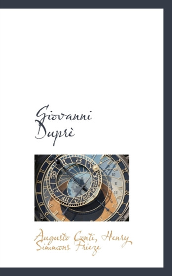 Giovanni Dupr by Augusto Conti - Paperback