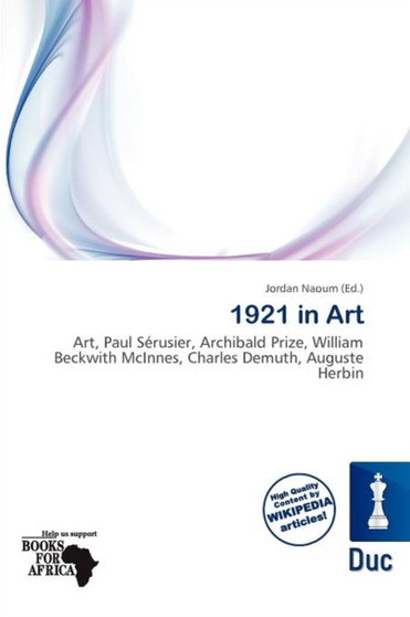 1921 in Art by Jordan Naoum - Paperback