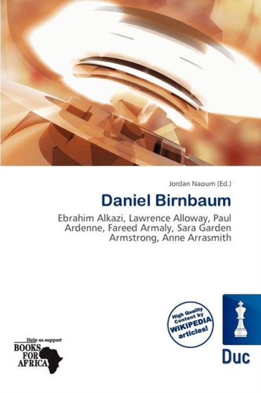 Daniel Birnbaum by Jordan Naoum - Paperback