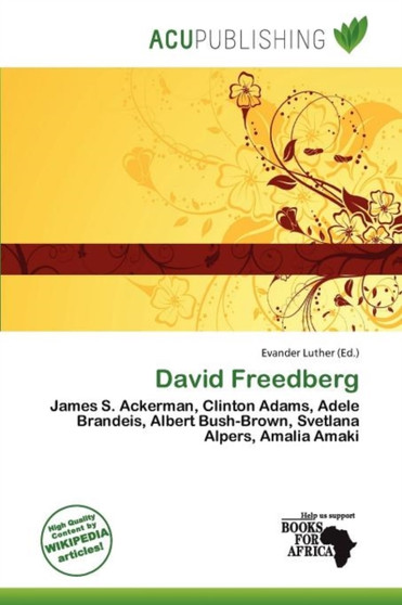 David Freedberg by Evander Luther - Paperback