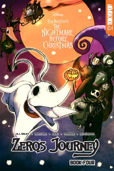 Disney Manga: Tim Burton's The Nightmare Before Christmas ??? Zero's Journey Graphic Novel, Book 4