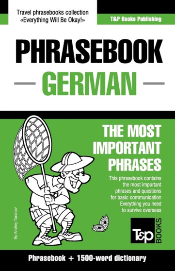 English-German phrasebook and 1500-word dictionary : 130