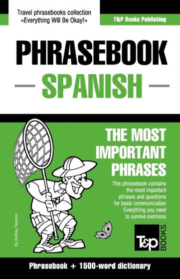 English-Spanish phrasebook and 1500-word dictionary : 269