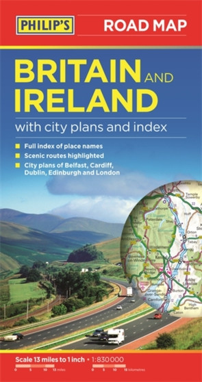 Philip's Britain and Ireland Road Map