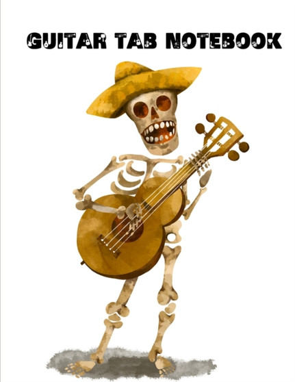 Guitar tab notebook by Mario M'Bloom - Paperback