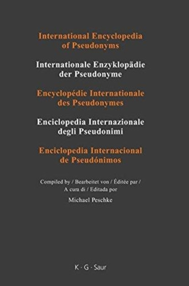 Tau - Zzz : Tau - ZZZ Pseudonyms/Pseudonyme - Pseudonymes Pt. II/Teil II