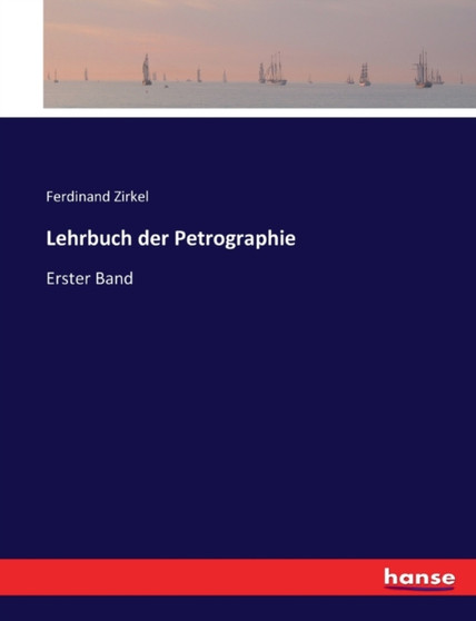 Lehrbuch der Petrographie : Erster Band
