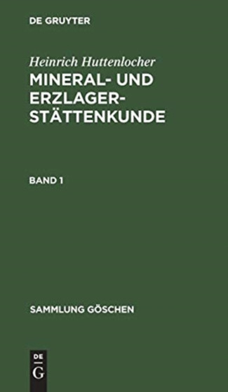 Sammlung Goschen Mineral- und Erzlagerstattenkunde : 1014