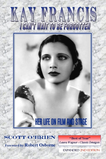 Kay Francis by Scott O'Brien - Paperback